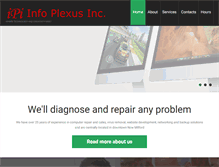 Tablet Screenshot of infoplexus.com